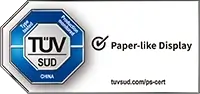 TÜV SÜD Paper-like Display Certification